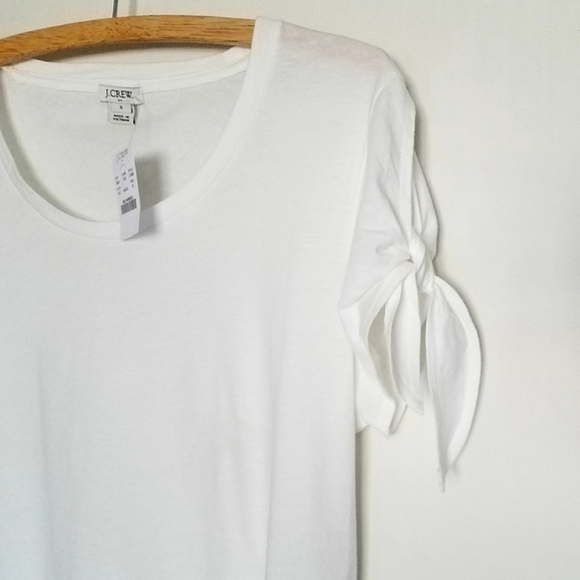 J.Crew Factory Tie Shoulder Tee - Picture 2 of 7
